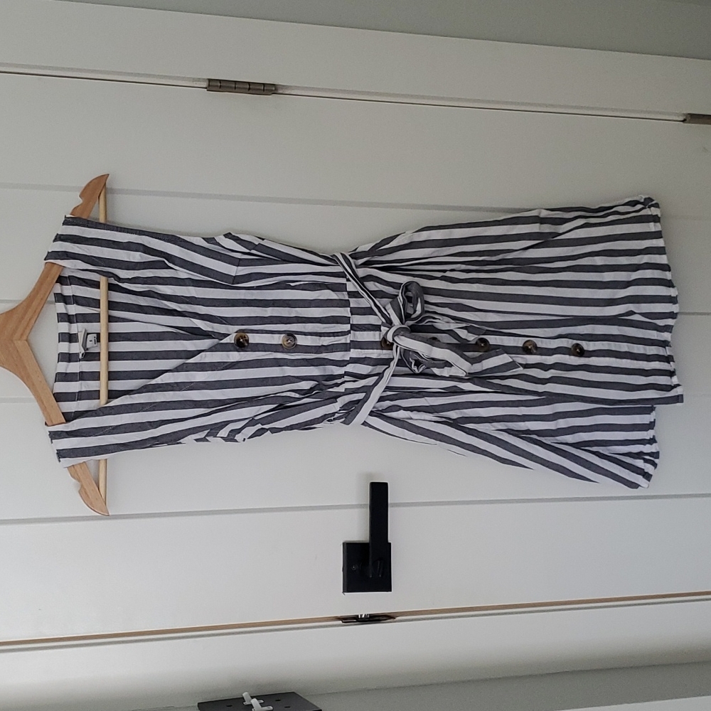 striped dress